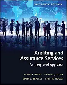 Auditing and Assurance Services An Integrated Approach